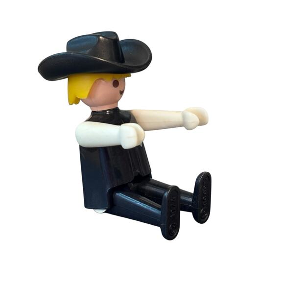 Playmobil 1974 Sheriff Cowboy Action Figure Western Toy Posable - Picture 1 of 6